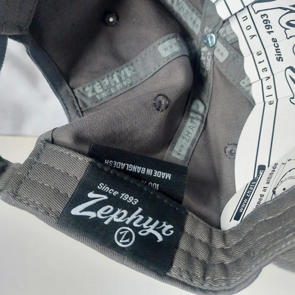 Brooklyn New York Cap‎ Womens Adjustable Zephyr  Collection Black